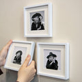 10x10 Yapışkanlı Sök-Tak Paspartulu Pola Fotoğraf Çerçevesi – Tekli
