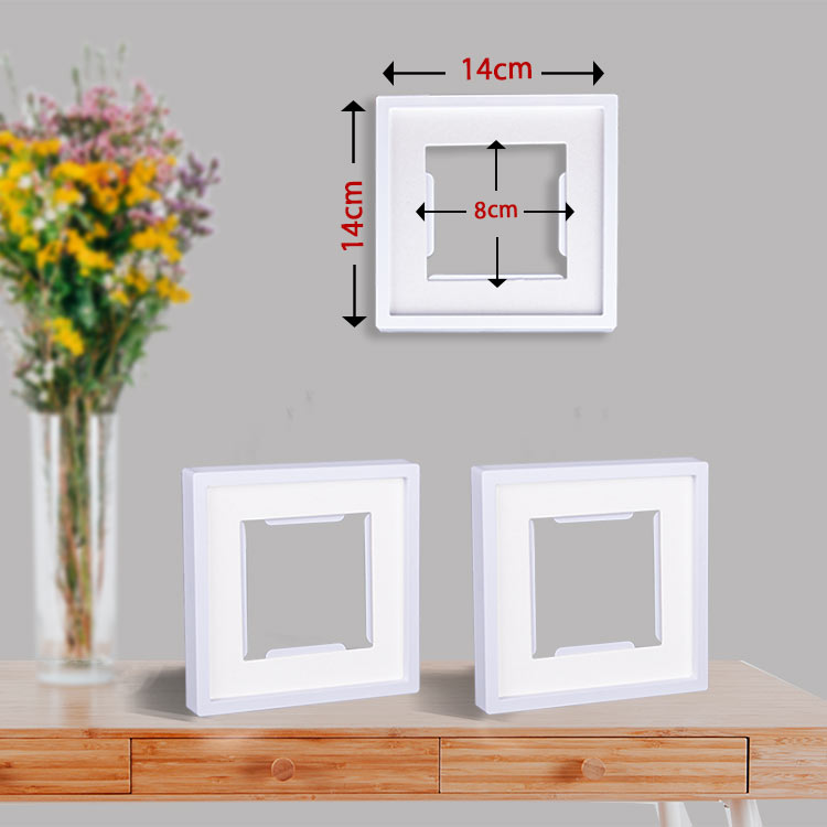 10x10 Yapışkanlı Sök-Tak Paspartulu Pola Fotoğraf Çerçevesi – Tekli