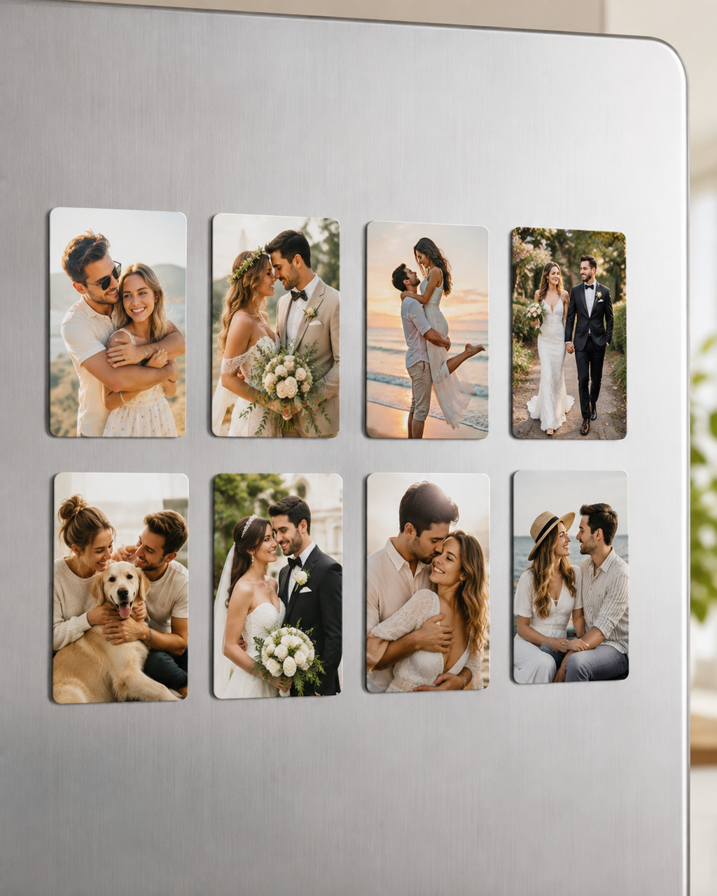 6x9 Fotoğraflı Dikdörtgen Magnet – 8 Adet