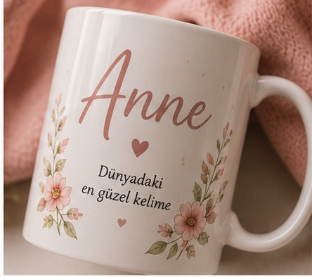 Anne Yazılı Kupa