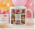 Happy Birthday 9 Fotoğraflı Kupa