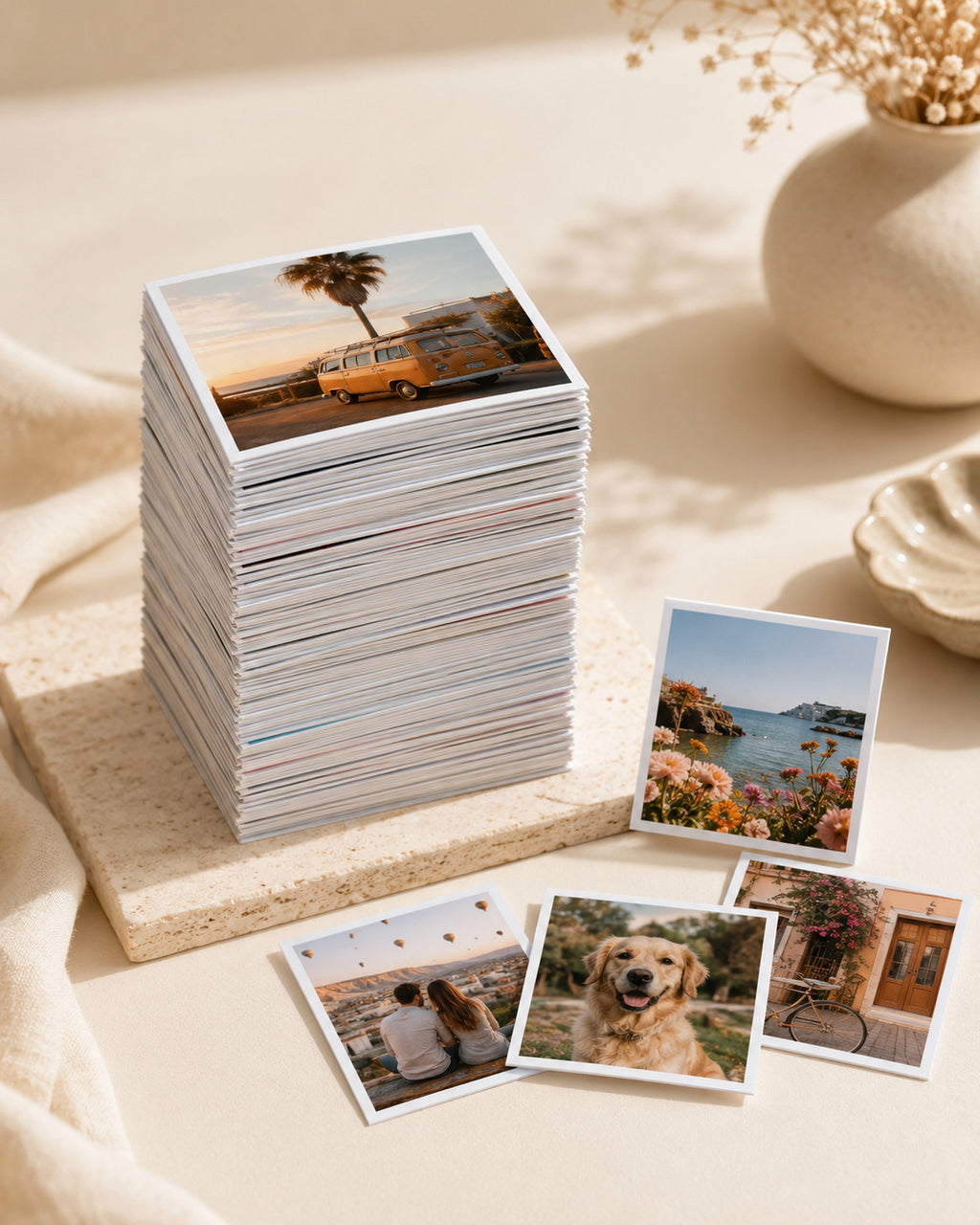 Mini Kare Fotoğraf Baskı 118 Adet