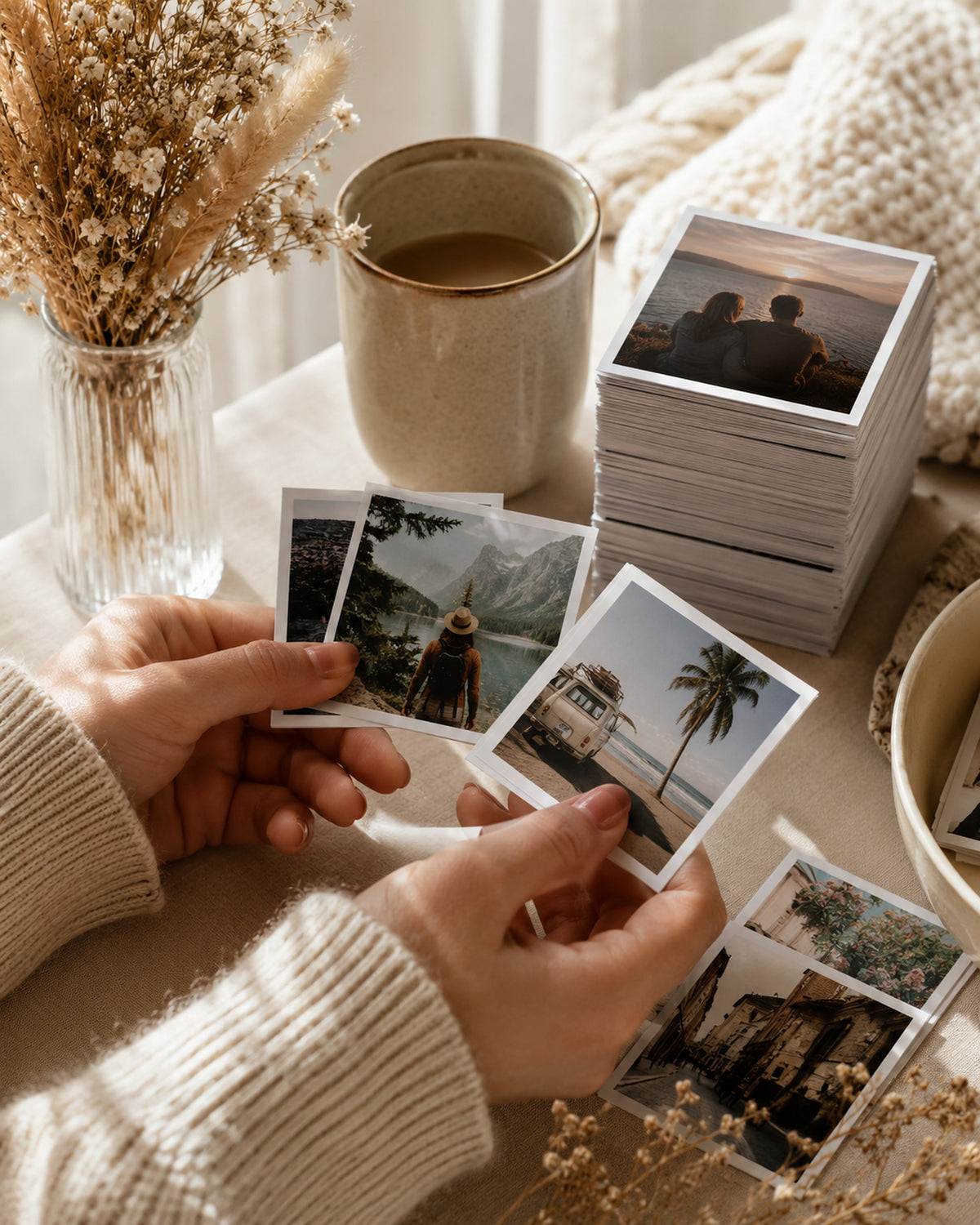 Mini Kare Fotoğraf Baskı 118 Adet