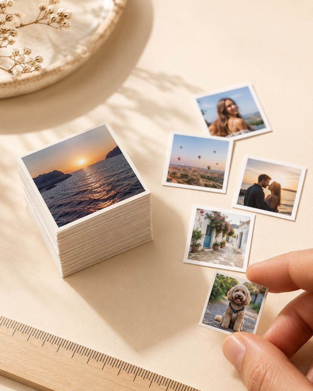 Mini Kare Fotoğraf Baskı 38 Adet