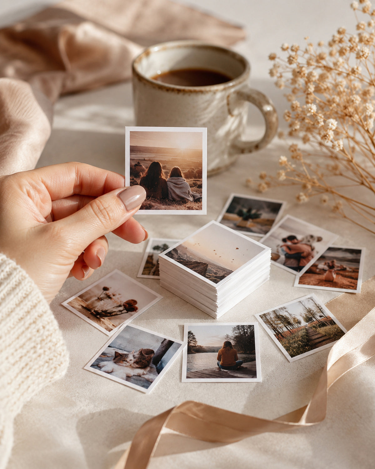 Mini Kare Fotoğraf Baskı 38 Adet