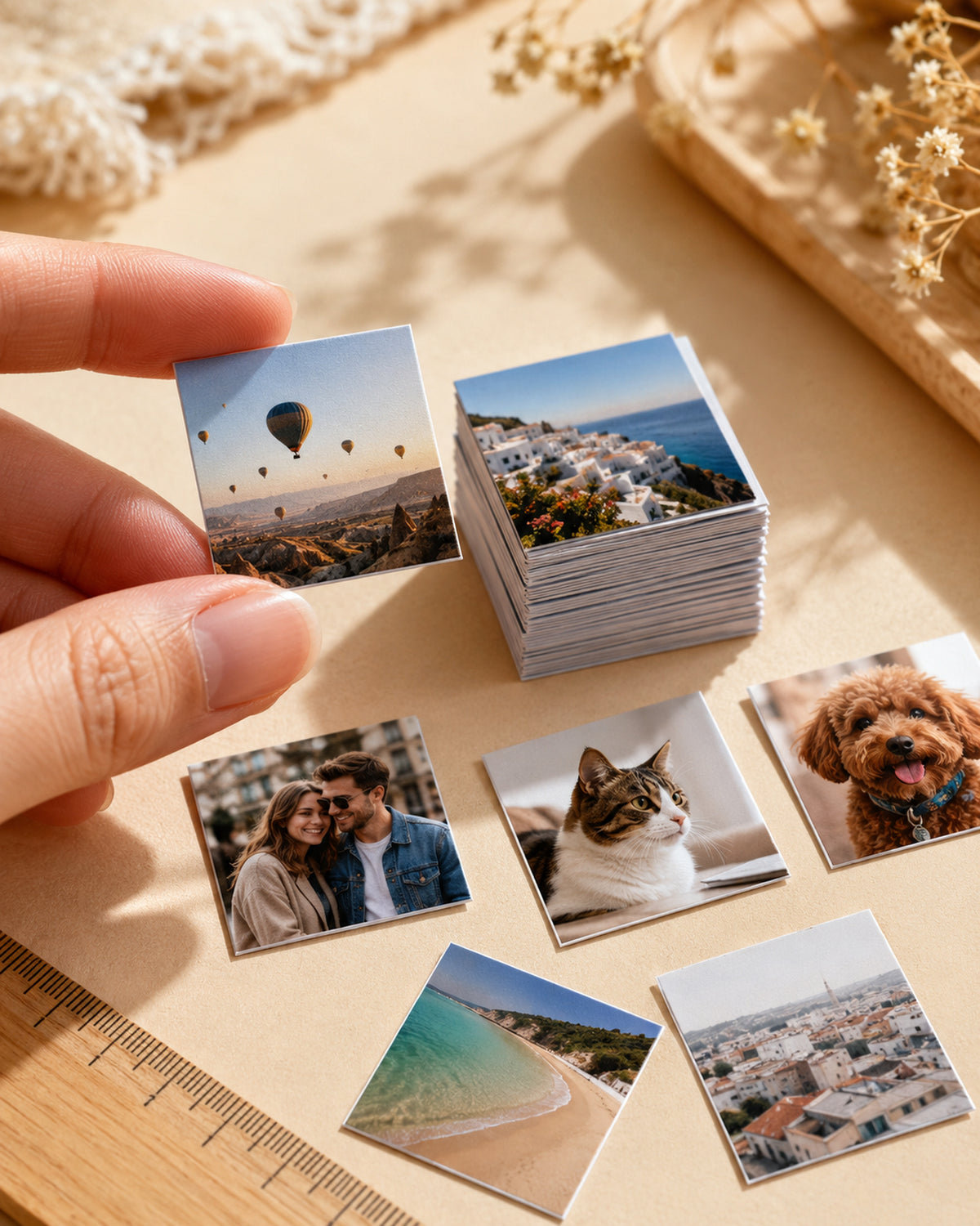Mini Kare Fotoğraf Baskı 38 Adet