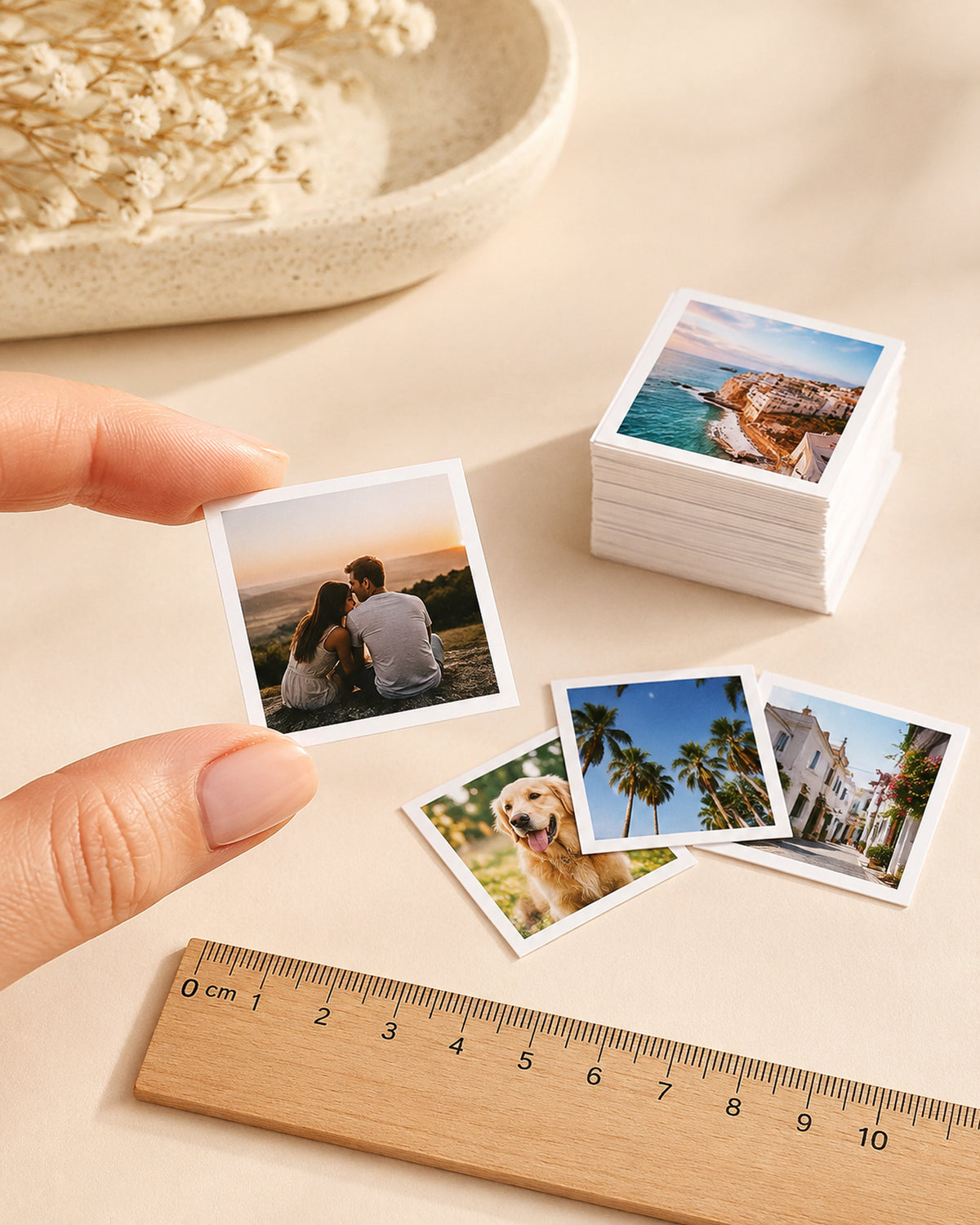 Mini Kare Fotoğraf Baskı 76 Adet